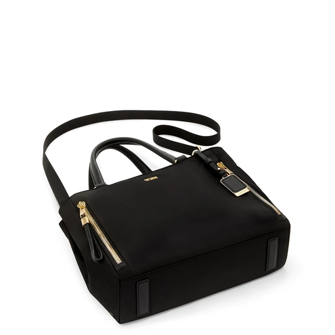 Tumi Voyageur Valetta Medium Tote Black/gold 3 Tumi Voyageur Valetta Medium Tote Black/gold - Afbeelding 3