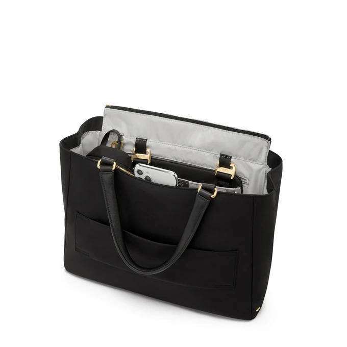 Tumi Voyageur Valetta Medium Tote Black/gold 5 Tumi Voyageur Valetta Medium Tote Black/gold - Afbeelding 5