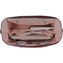 FMME. Christy 15.6 Croco Brown -Mode Tassen Winkel image 8110