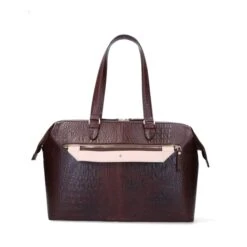 FMME. Christy 15.6 Croco Brown -Mode Tassen Winkel image 8114