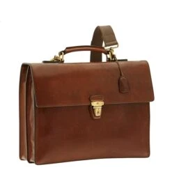 The Bridge Story Uomo Briefcase Brown II -Mode Tassen Winkel image 8147