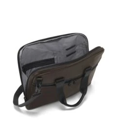 Tumi Alpha Bravo Aviano Academy Brief Dark Brown -Mode Tassen Winkel image 8160