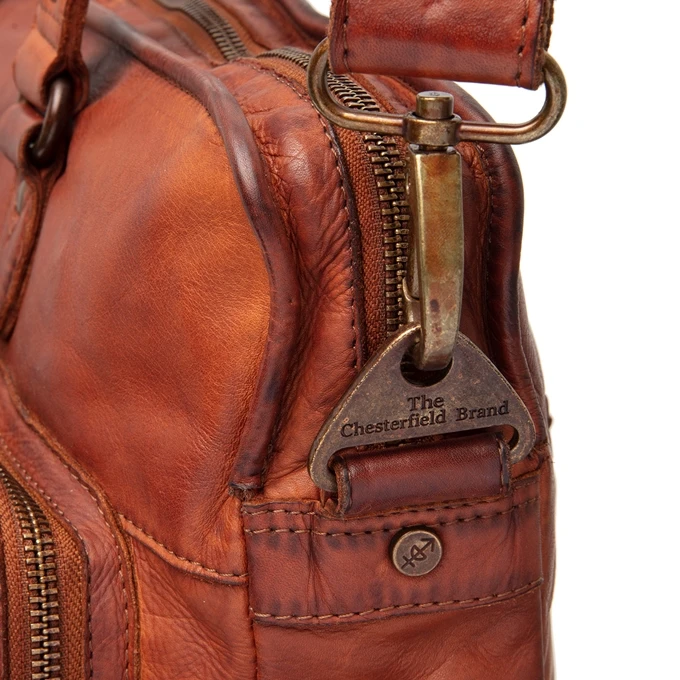 The Chesterfield Brand Richmond Laptoptas Cognac 6 The Chesterfield Brand Richmond Laptoptas Cognac - Afbeelding 6