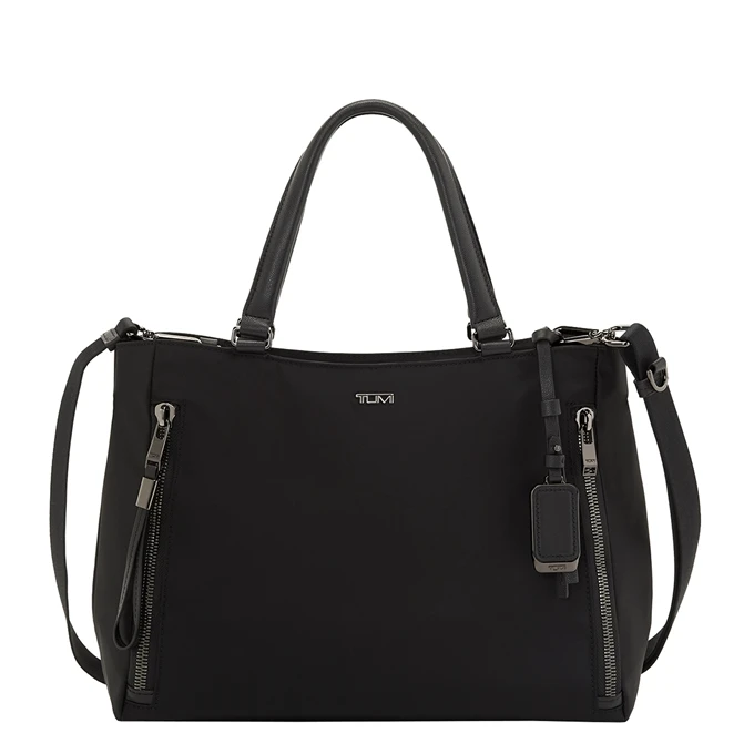 Tumi Voyageur Valetta Medium Tote Black/gunmetal 1 Tumi Voyageur Valetta Medium Tote Black/gunmetal