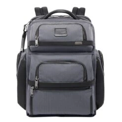 Tumi Alpha Tumi Brief Pack Meteor Grey