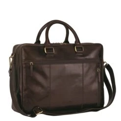 Leonhard Heyden Cambridge Aktetas Roodbruin -Mode Tassen Winkel image 8418