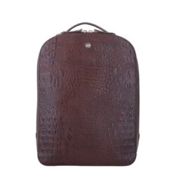 FMME. Claire 13.3 Backpack Croco Brown