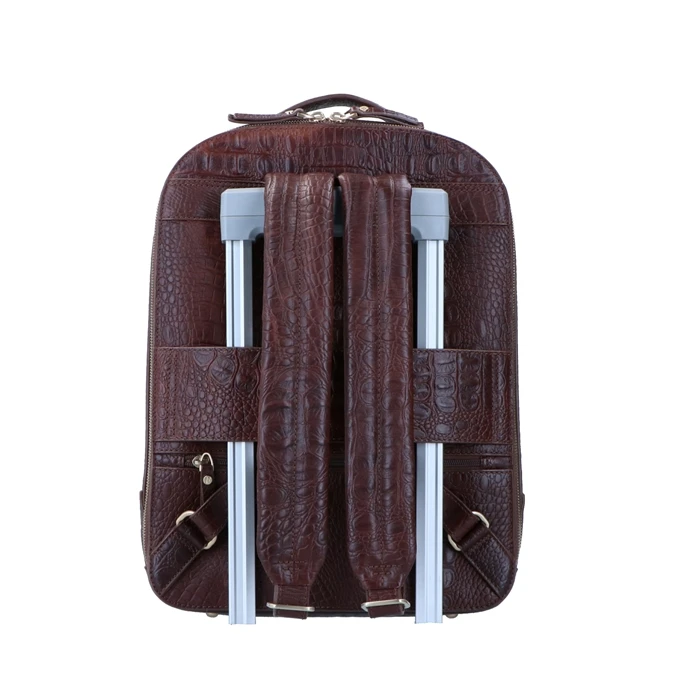 FMME. Claire 13.3 Backpack Croco Brown 4 FMME. Claire 13.3 Backpack Croco Brown - Afbeelding 4