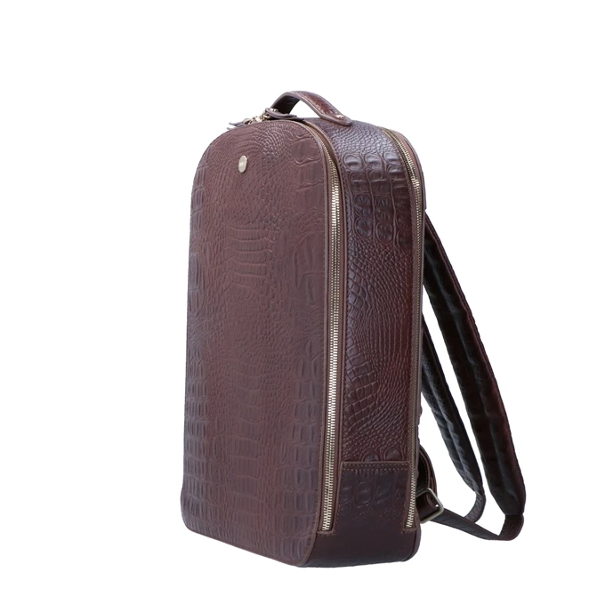 FMME. Claire 13.3 Backpack Croco Brown 5 FMME. Claire 13.3 Backpack Croco Brown - Afbeelding 5