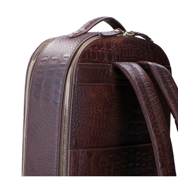 FMME. Claire 13.3 Backpack Croco Brown 6 FMME. Claire 13.3 Backpack Croco Brown - Afbeelding 6