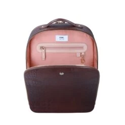 FMME. Claire 13.3 Backpack Croco Brown 21 FMME. Claire 13.3 Backpack Croco Brown -Mode Tassen Winkel image 8468