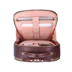 FMME. Claire 13.3 Backpack Croco Brown 22 FMME. Claire 13.3 Backpack Croco Brown -Mode Tassen Winkel image 8469