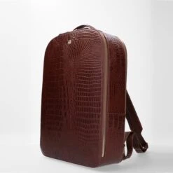 FMME. Claire 13.3 Backpack Croco Brown 25 FMME. Claire 13.3 Backpack Croco Brown -Mode Tassen Winkel image 8472