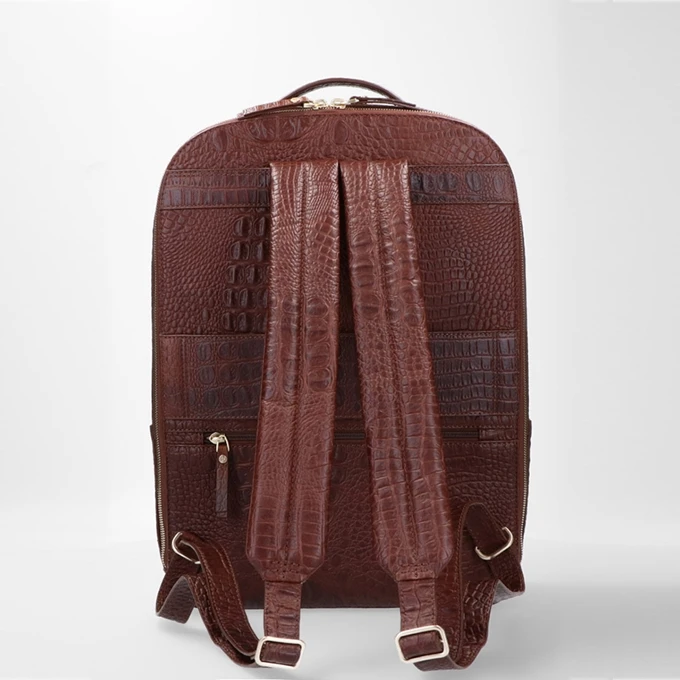 FMME. Claire 13.3 Backpack Croco Brown 12 FMME. Claire 13.3 Backpack Croco Brown - Afbeelding 12