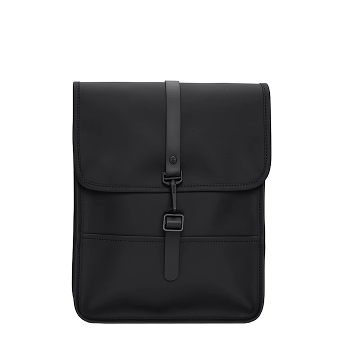 Rains Backpack Micro W3 Black 1 Rains Backpack Micro W3 Black