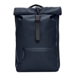 Rains Rolltop Rucksack W3 Navy