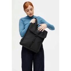 Lefrik Handy Backpack Mini Black -Mode Tassen Winkel image 8877