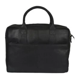 DSTRCT Limited Double Zip 15'' Laptoptas Zwart -Mode Tassen Winkel image 8965