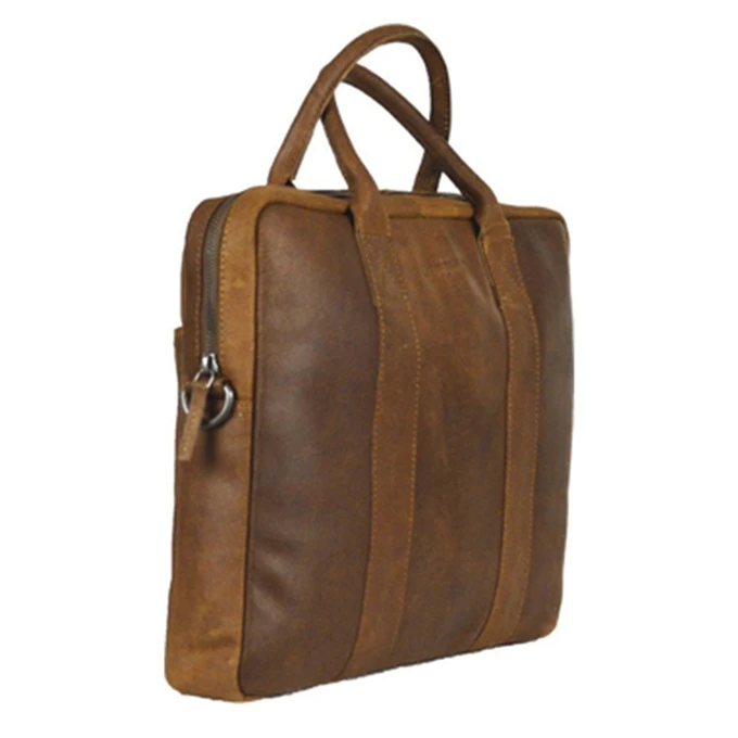 DSTRCT Limited Single Zip 14'' Laptoptas Cognac 3 DSTRCT Limited Single Zip 14'' Laptoptas Cognac - Afbeelding 3