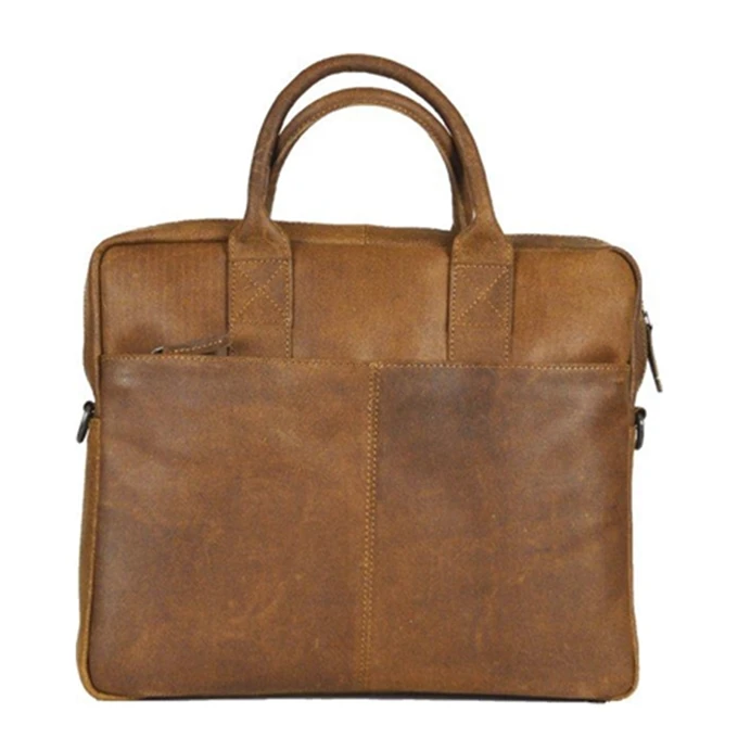 DSTRCT Limited Single Zip 14'' Laptoptas Cognac 4 DSTRCT Limited Single Zip 14'' Laptoptas Cognac - Afbeelding 4