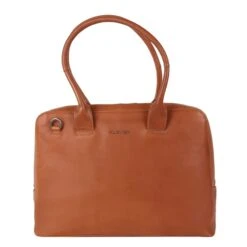 Plevier Canton 15,6" Laptoptas Cognac