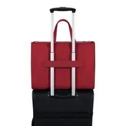 Samsonite Zalia 3.0 Tote 14.1" Dark Red -Mode Tassen Winkel image 9079
