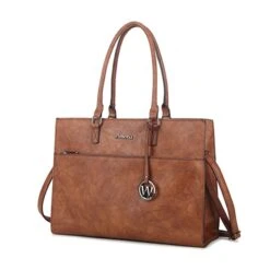Wimona Franca 14'' Laptoptas Cognac/bruin -Mode Tassen Winkel image 9178