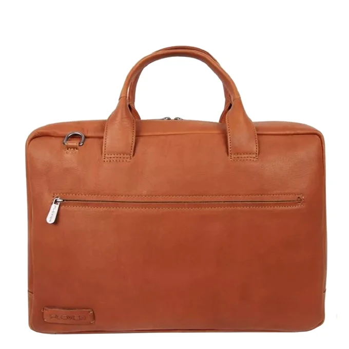 Plevier Structure Lloyd Enkelvaks Laptoptas 17,3'' Cognac 1 Plevier Structure Lloyd Enkelvaks Laptoptas 17,3'' Cognac