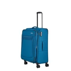 Travelite Chios 4 Wiel Trolley M Petrol -Mode Tassen Winkel image 941