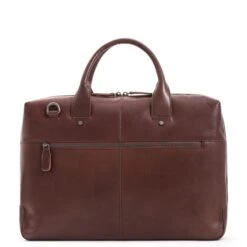 Plevier Basalt Leren Enkelvaks Laptoptas 15.6'' Bruin -Mode Tassen Winkel image 9448