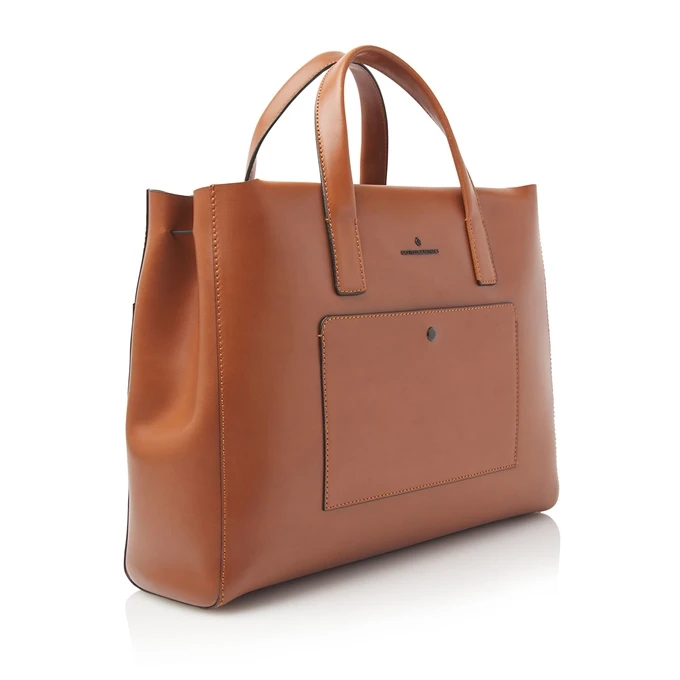 Castelijn & Beerens Dama Sofie Laptoptas 15.6'' Cognac 2 Castelijn & Beerens Dama Sofie Laptoptas 15.6'' Cognac - Afbeelding 2