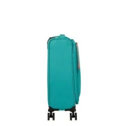 American Tourister Sea Seeker Spinner 55 Aqua Green -Mode Tassen Winkel image 950