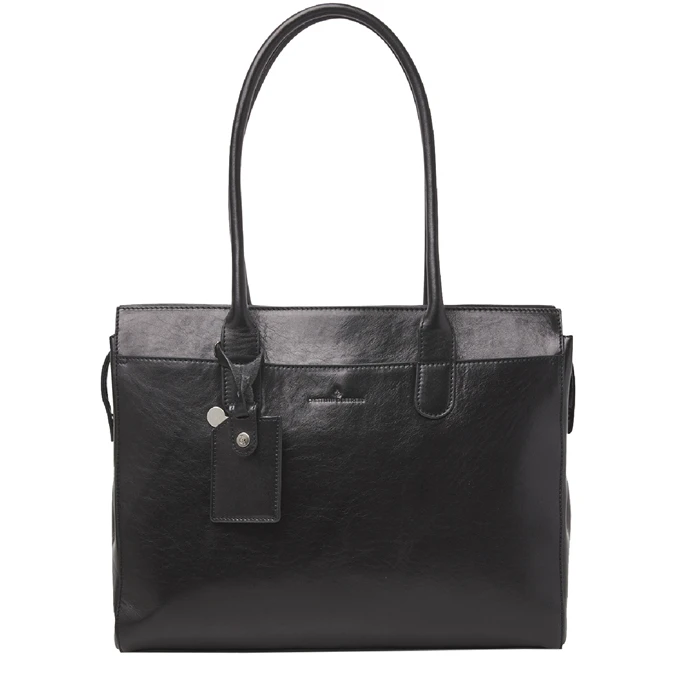 Castelijn & Beerens Gaucho Ellen Laptop Shoulderbag 15.6'' Zwart 1 Castelijn & Beerens Gaucho Ellen Laptop Shoulderbag 15.6'' Zwart