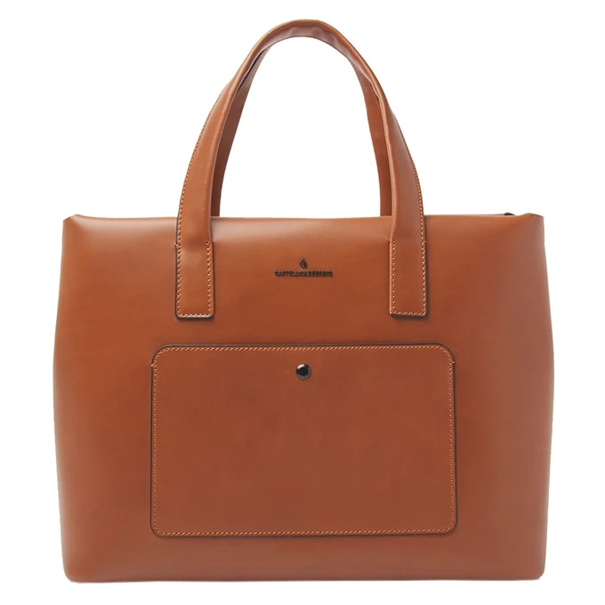 Castelijn & Beerens Dama Noor Laptop Schoudertas 15.6'' Cognac 1 Castelijn & Beerens Dama Noor Laptop Schoudertas 15.6'' Cognac