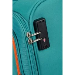 American Tourister Sea Seeker Spinner 55 Aqua Green -Mode Tassen Winkel image 955