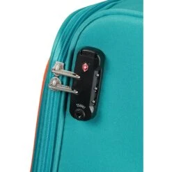 American Tourister Sea Seeker Spinner 55 Aqua Green -Mode Tassen Winkel image 957