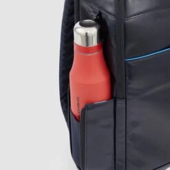 Piquadro Blue Square Computer Backpack Plain With IPad Pro Brown -Mode Tassen Winkel image 9665