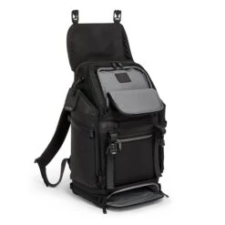 Tumi Alpha Bravo Expedition Backpack Black -Mode Tassen Winkel image 9715