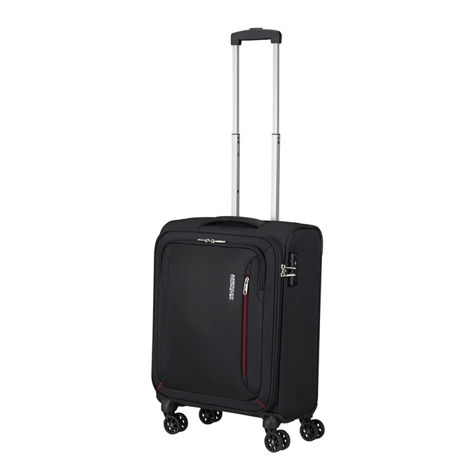 American Tourister Hyperspeed Spinner 55 TSA Jet Black 5 American Tourister Hyperspeed Spinner 55 TSA Jet Black - Afbeelding 5