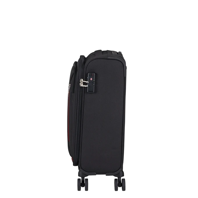 American Tourister Hyperspeed Spinner 55 TSA Jet Black 6 American Tourister Hyperspeed Spinner 55 TSA Jet Black - Afbeelding 6