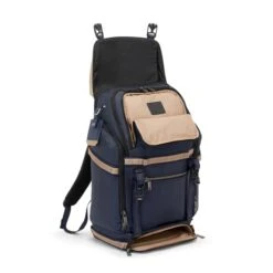 Tumi Alpha Bravo Expedition Backpack Midnight Navy/khaki -Mode Tassen Winkel image 9786