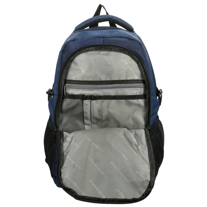 Enrico Benetti Yellow Stone 13'' Laptop Rugzak Blauw 5 Enrico Benetti Yellow Stone 13'' Laptop Rugzak Blauw - Afbeelding 5