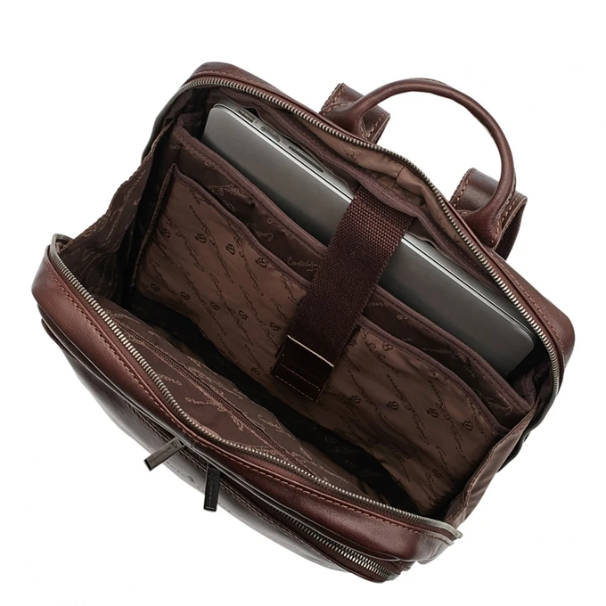Castelijn & Beerens Firenze Business Rugzak 15.6" + Tablet Mocca 5 Castelijn & Beerens Firenze Business Rugzak 15.6" + Tablet Mocca - Afbeelding 5