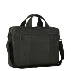 Leonhard Heyden Den Haag 2 Handle Brief Case 2 Compartments Olive -Mode Tassen Winkel image 9954