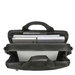 Leonhard Heyden Den Haag 2 Handle Brief Case 2 Compartments Olive -Mode Tassen Winkel image 9955