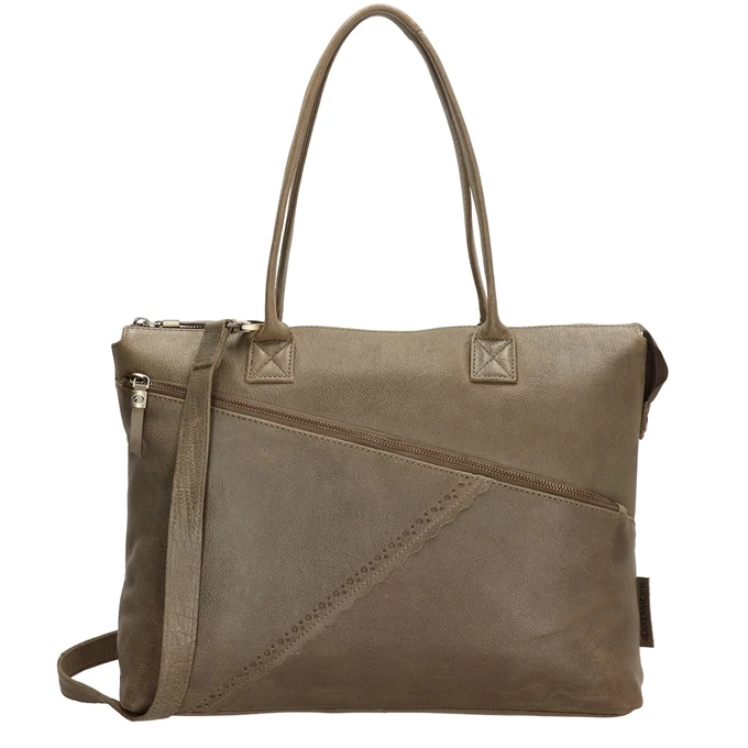 Micmacbags Marrakech Laptoptas Olijfgroen 1 Micmacbags Marrakech Laptoptas Olijfgroen